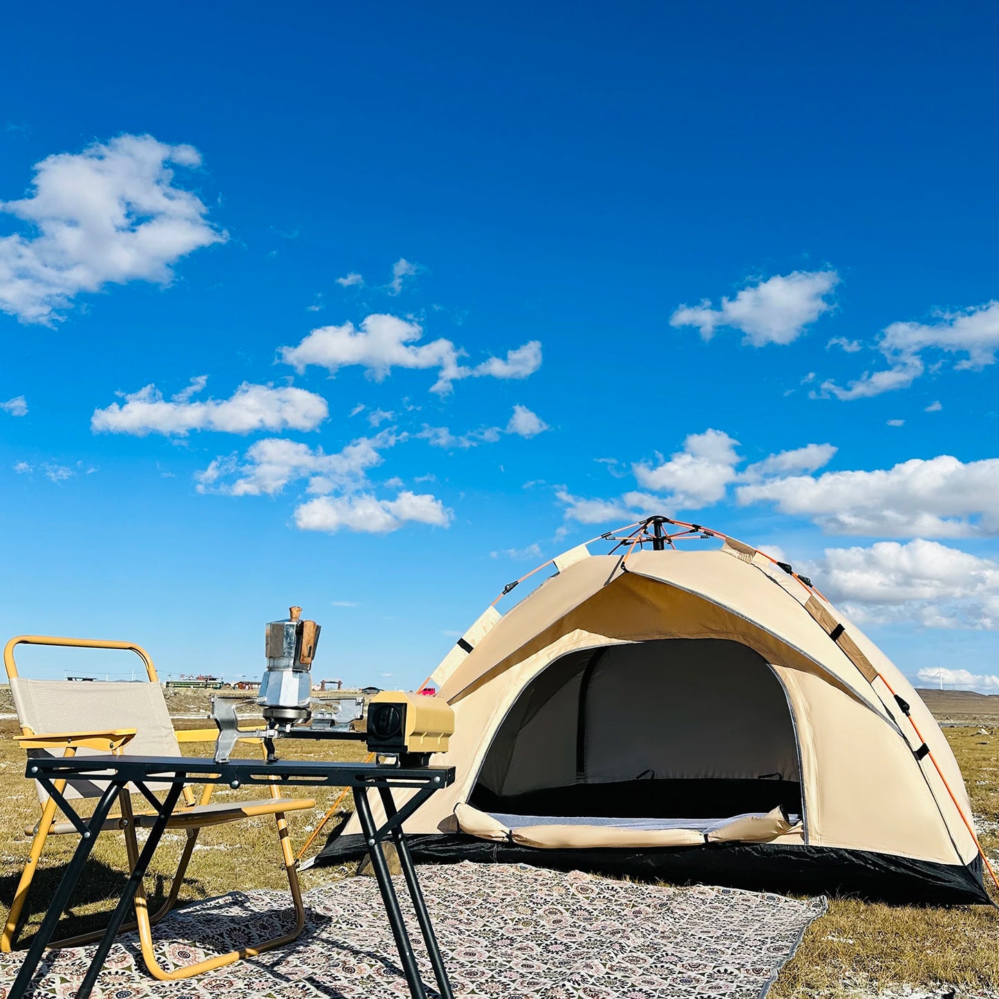 Automatic Outdoor Quick-Open Tent – Rain & Sun Protection