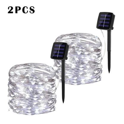 Solar Fairy String Lights for Garden & Outdoor Décor