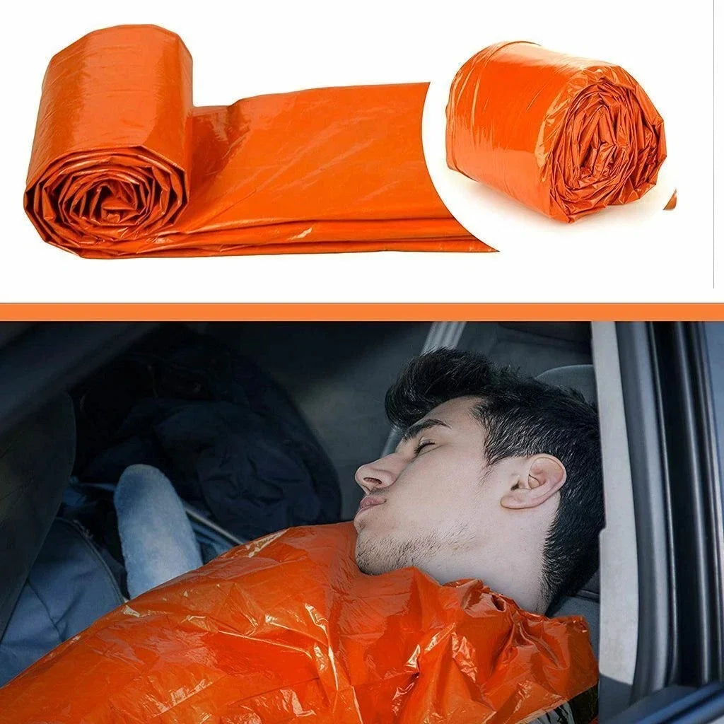 Emergency Survival Sleeping Bag Keeps You Warm