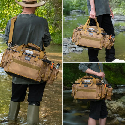 Fishing Tackle Storage Bag – Waterproof Large Capacity