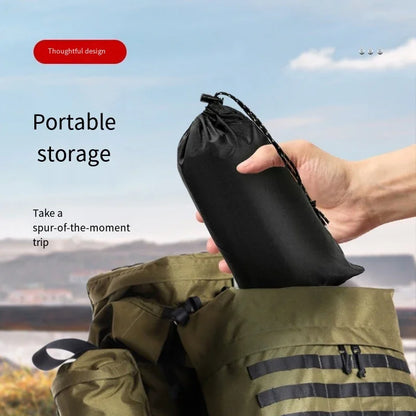 3-in-1 Waterproof Rain Poncho for Camping & Hiking
