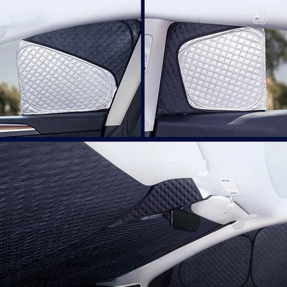 Tesla Window Sunshade – UV Protection for Front & Rear