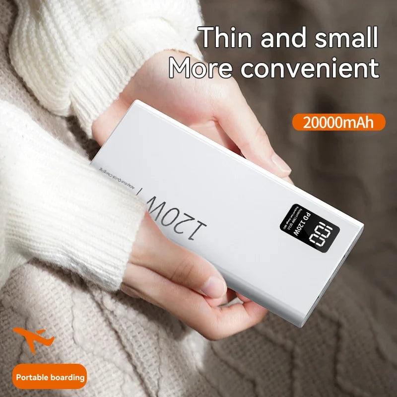80000mAh Power Bank Fast Charging for Outdoor Use