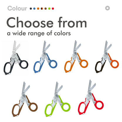 Emergency Trauma Shears with Glass Breaker & Holster