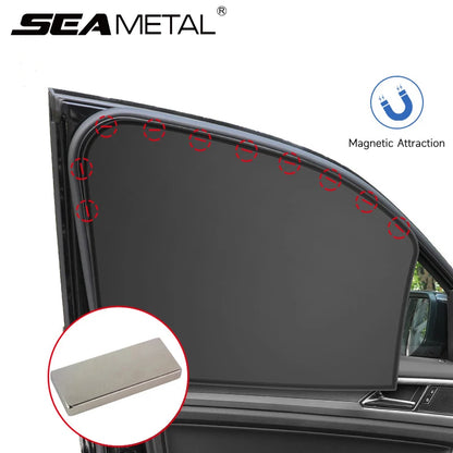 Magnetic Car Sun Shade – UV & Heat Protection