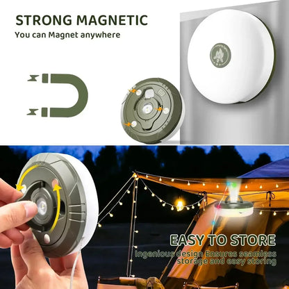Multifunctional Camping Light String for Outdoor Fun