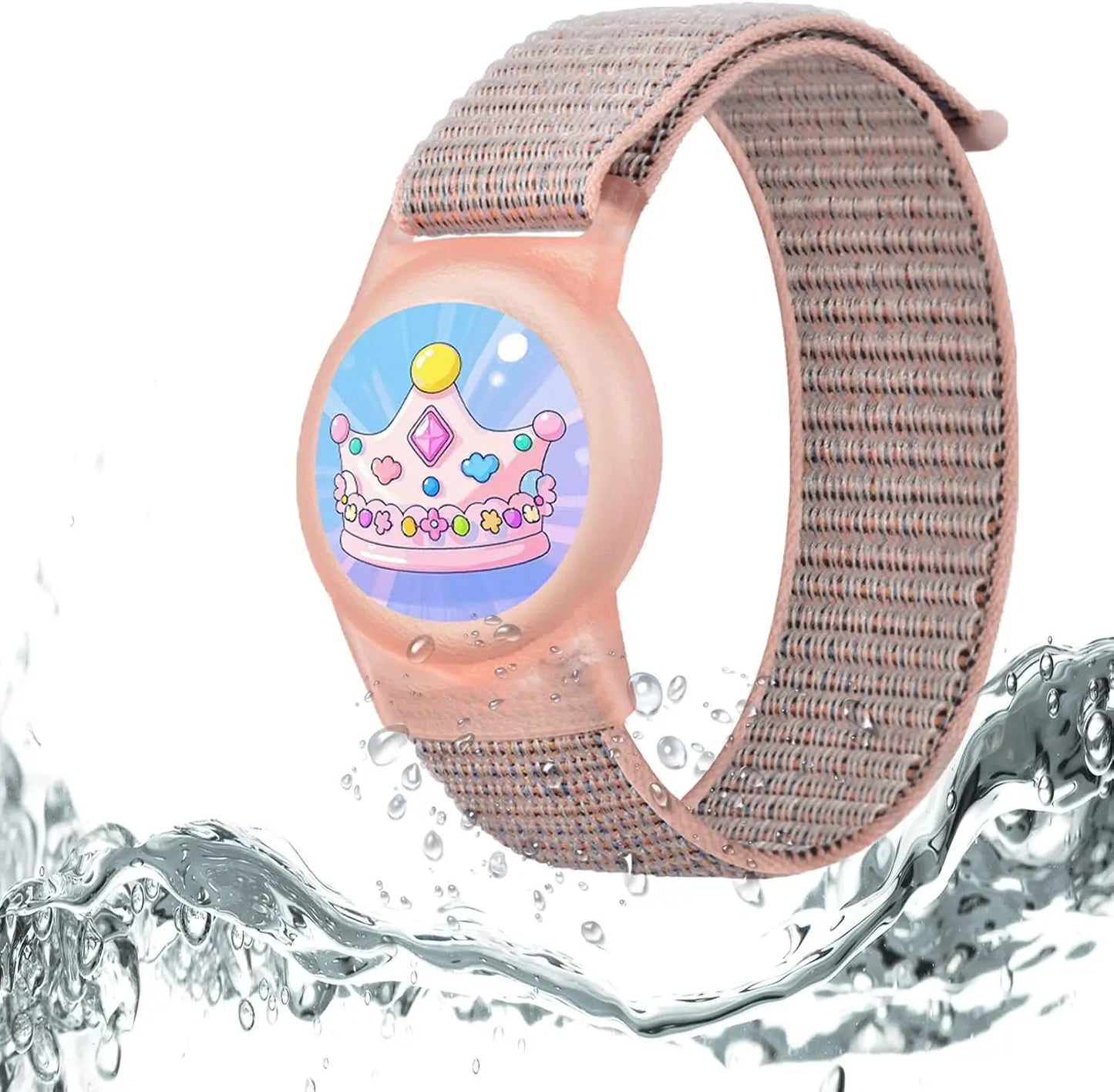 AirTag Bracelet for Kids – Cute Waterproof Wristband