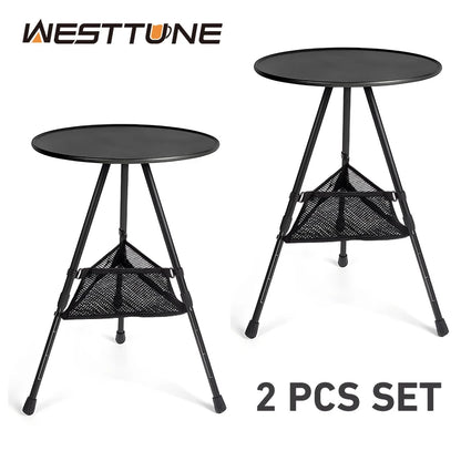 Ultralight Folding Camping Table with Adjustable Height