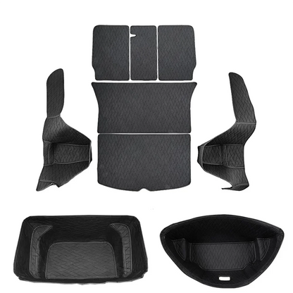 Leather Trunk Mat – Waterproof Non-Slip Tesla Model Y Liner