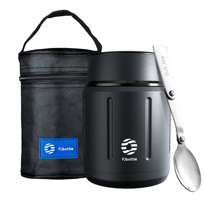 500ml Insulated Food Thermos Jar Leakproof with Spoon