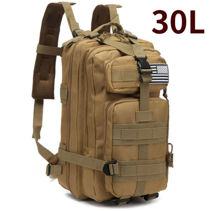 Waterproof Tactical Hiking Backpack 30L/50L Durable