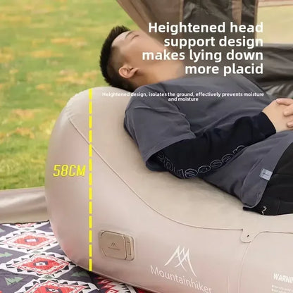Inflatable Camping Sofa Bed with Fast Auto Pump Comfort
