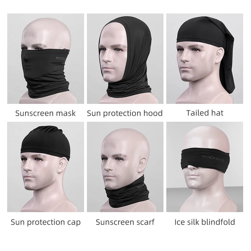 Summer Face Scarf Neck Sun Protection for Cycling