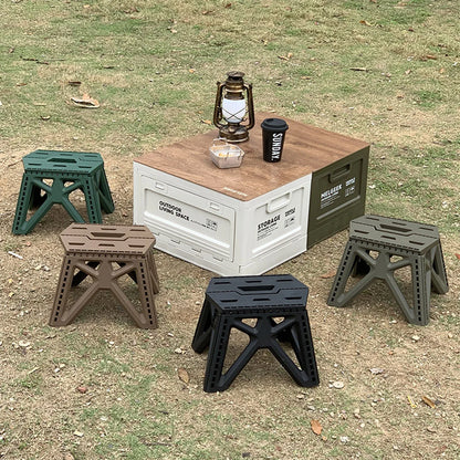 Portable Folding Camping Stool for Easy Outdoor Seating