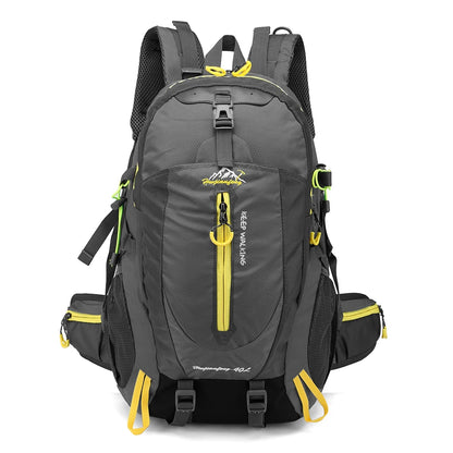 40L Lightweight Hiking Backpack with Water Resistance