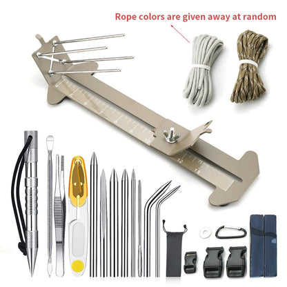 Paracord Bracelet Kit with Marlin Spike Tool – DIY Survival