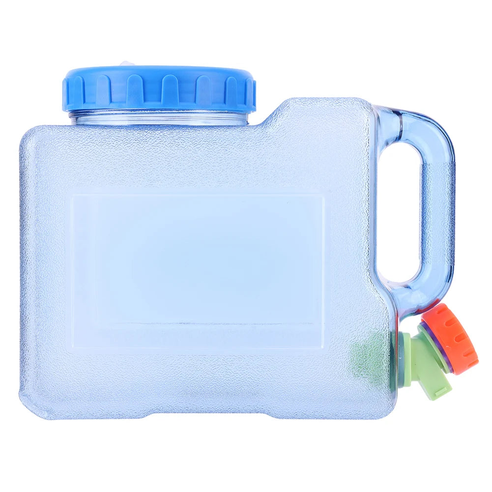 Camping Water Container with Faucet for Easy Storage