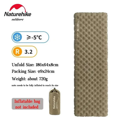 Inflatable Camping Sleeping Pad for Warm Comfortable Sleep