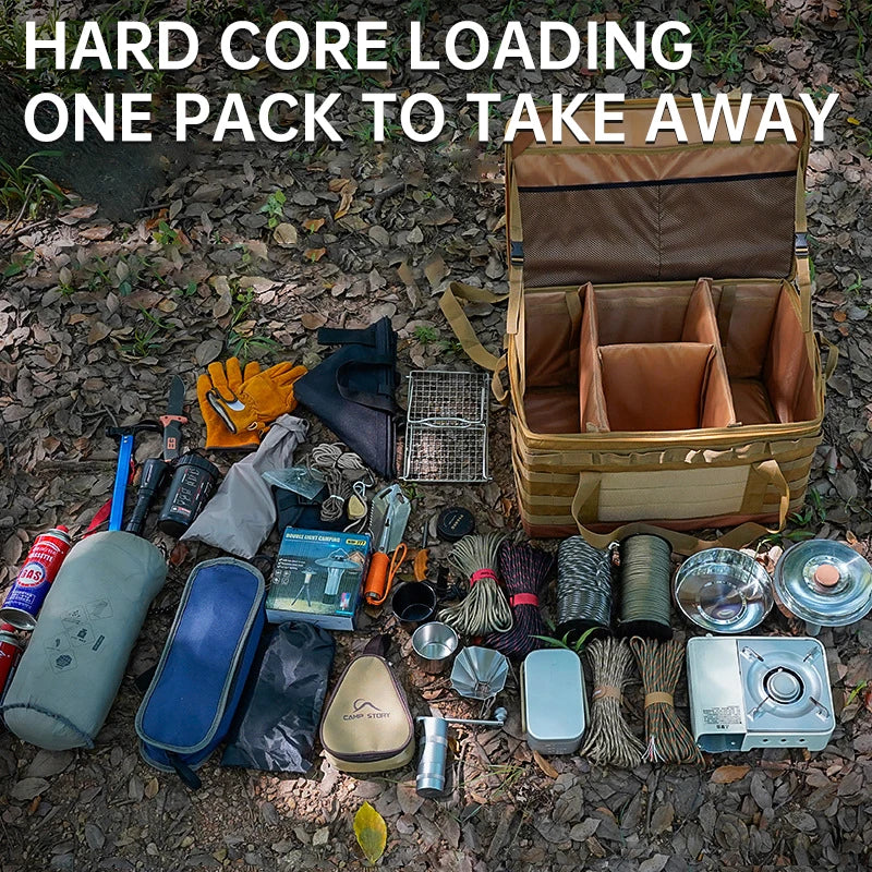 Waterproof Camping Storage Box for Organized Outdoor Gear