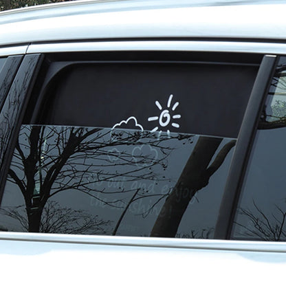 Car Sun Shade Curtain for UV Protection & Baby Comfort