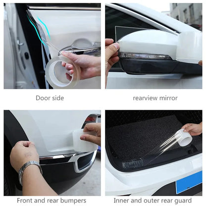 Car Door Edge Protector Anti-Scratch Transparent Film