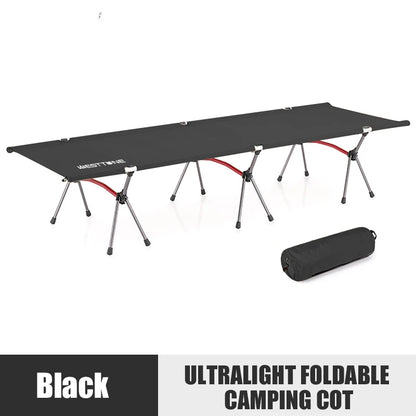 Camping Cot Ultralight Folding Bed for Elevated Comfort