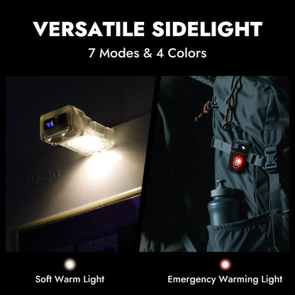 Magnetic USB Rechargeable Work Light for Camping & Repairs