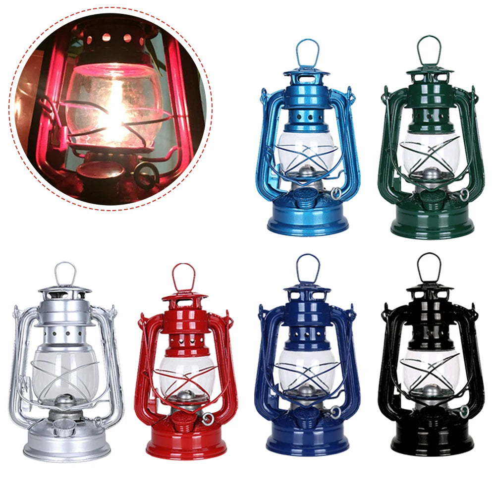 Retro Camping Lantern – Classic Kerosene Light for Campsites