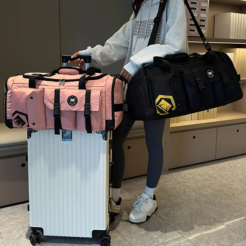 Travel Backpack with Shoe Compartment & Wet-Dry Storage