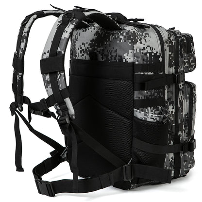 45L Tactical Hiking Backpack Durable MOLLE Storage