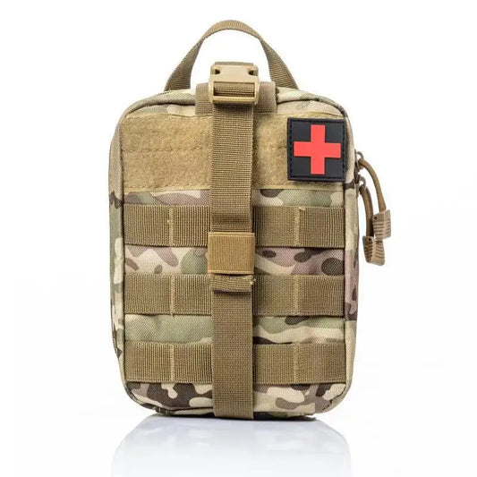 Tactical First Aid Kit Bag Quick-Access Emergency Pouch