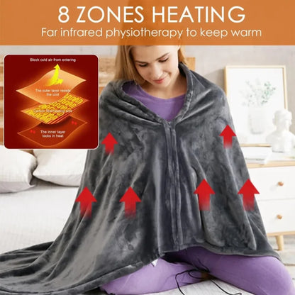 Wearable Electric Blanket USB 3 Heat Levels for Warmth