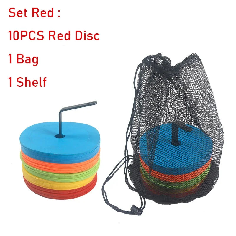 10pcs Agility Training Cones for Speed Drills