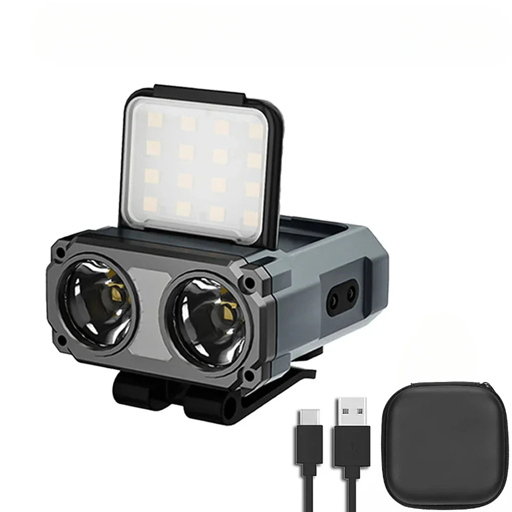 Rechargeable LED Headlamp with Motion Sensor