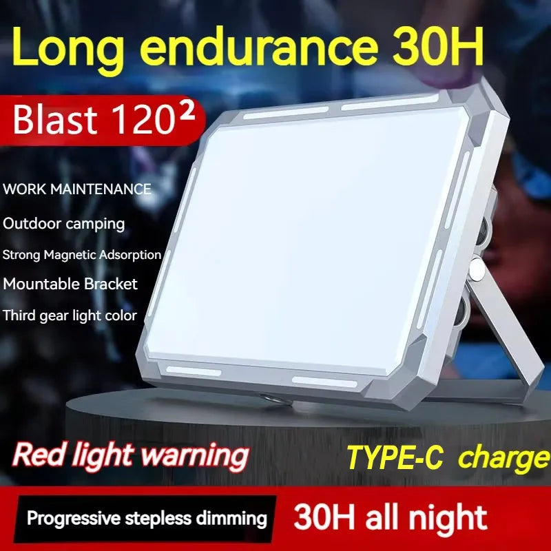 Rechargeable LED Camping Lantern with 100m Emergency Beam