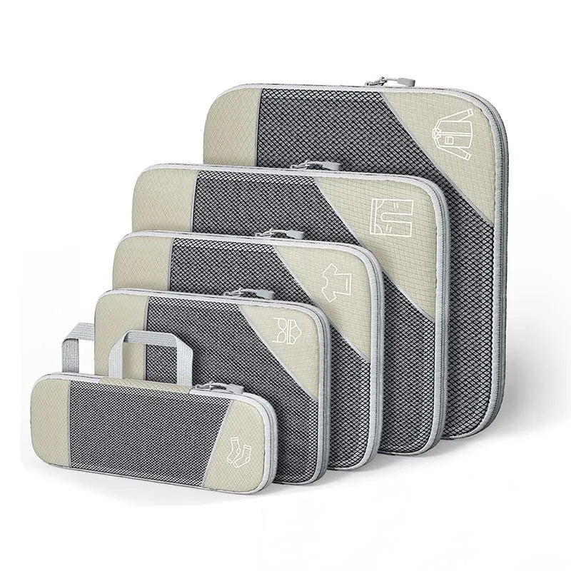 Compression Packing Cubes Set Save Space Travel