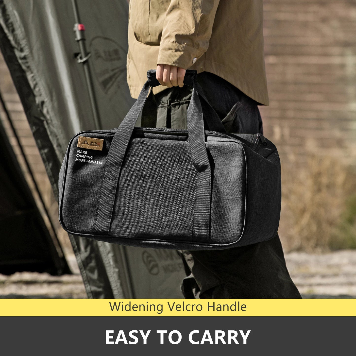 Camping Stove Storage Bag Foldable Gear Organizer