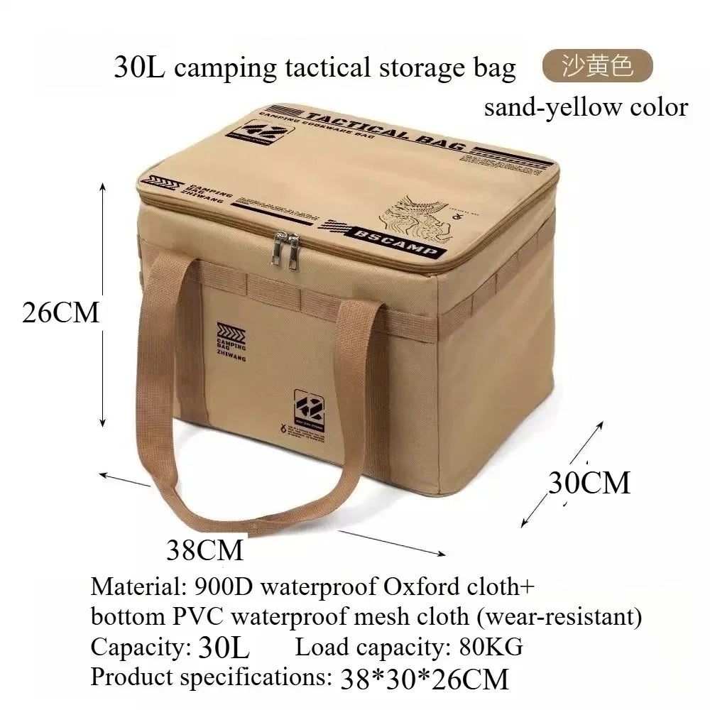 Portable Camping Storage Bag for Organized Outdoor Gear