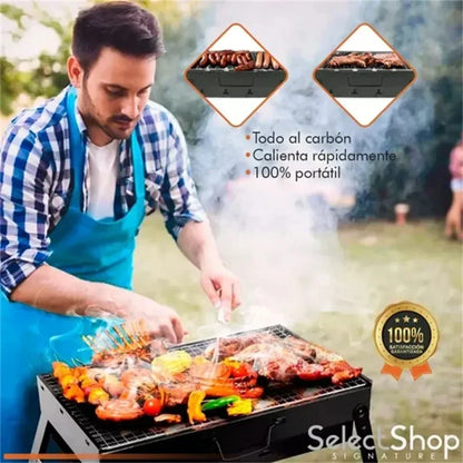 Portable Charcoal BBQ Grill – Compact Outdoor Cooking