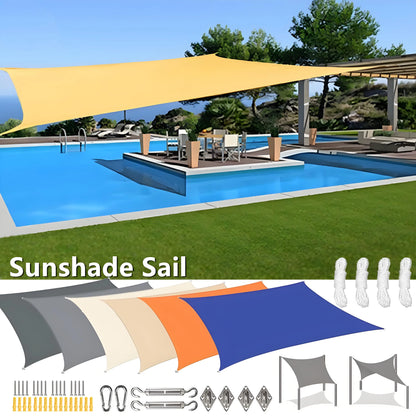 Waterproof Sun Shade Sail Canopy for Outdoor Patio