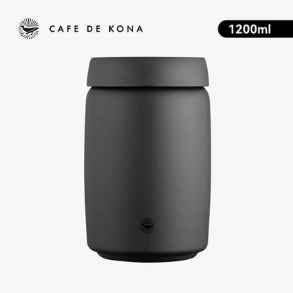 Vacuum Sealed Coffee Canister Keeps Food Fresh Longer