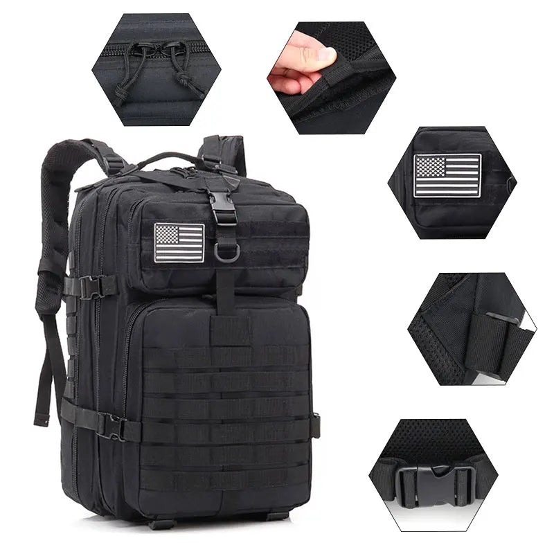 Tactical Hiking Backpack for Organized Outdoor Gear