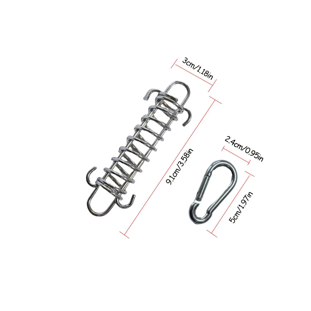 Camping Tent Wind Rope with Spring Buckle – Secure Setup