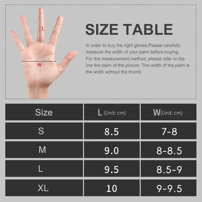 Half Finger Cycling Gloves for Men & Women – Shock Absorbing Comfort