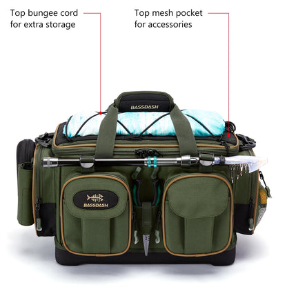 Fishing Tackle Shoulder Bag Waterproof Gear Storage