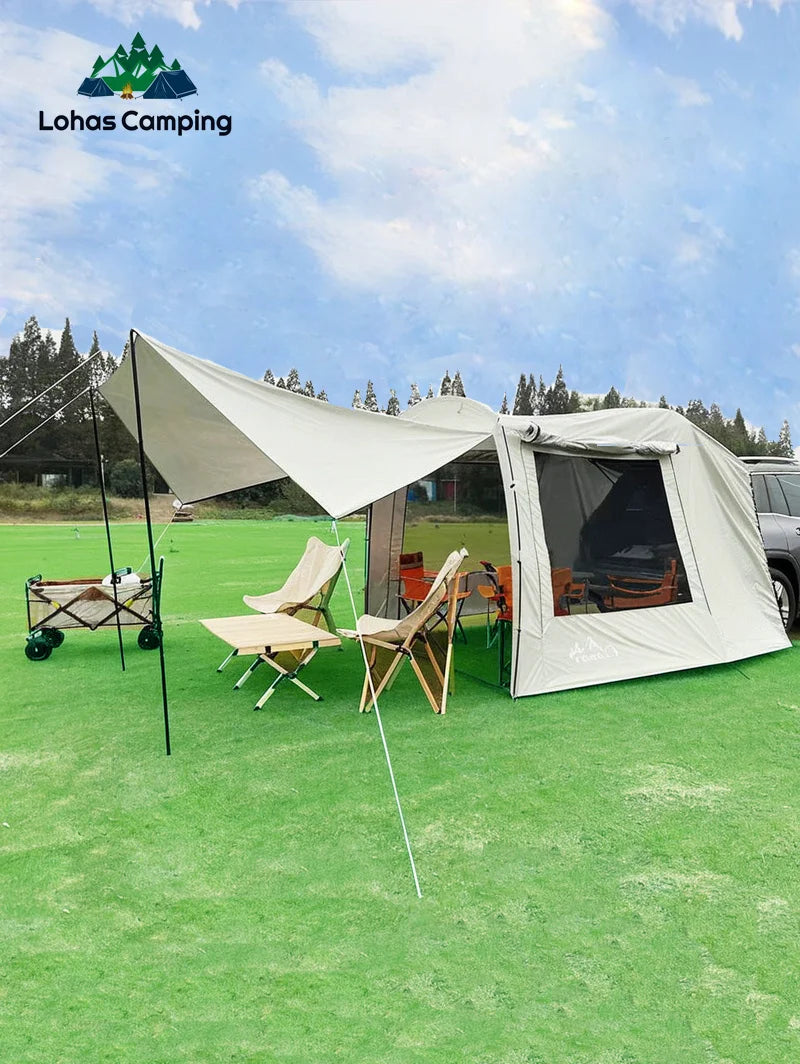 SUV Tail Tent 4 Person Waterproof Car Camping Shelter