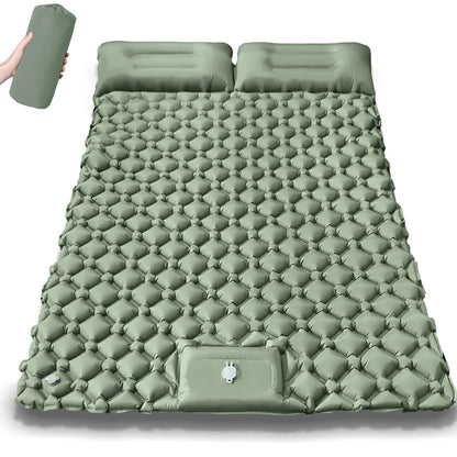 Double Inflatable Sleeping Pad – Extra Wide Comfort