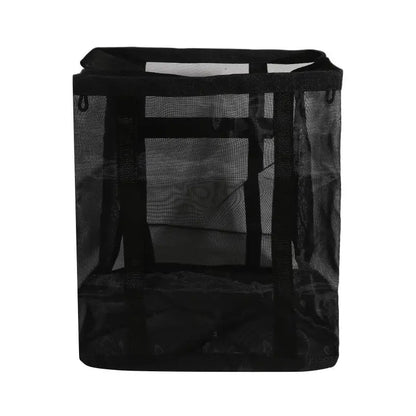 Foldable Mesh Laundry Basket – Large Capacity Organizer