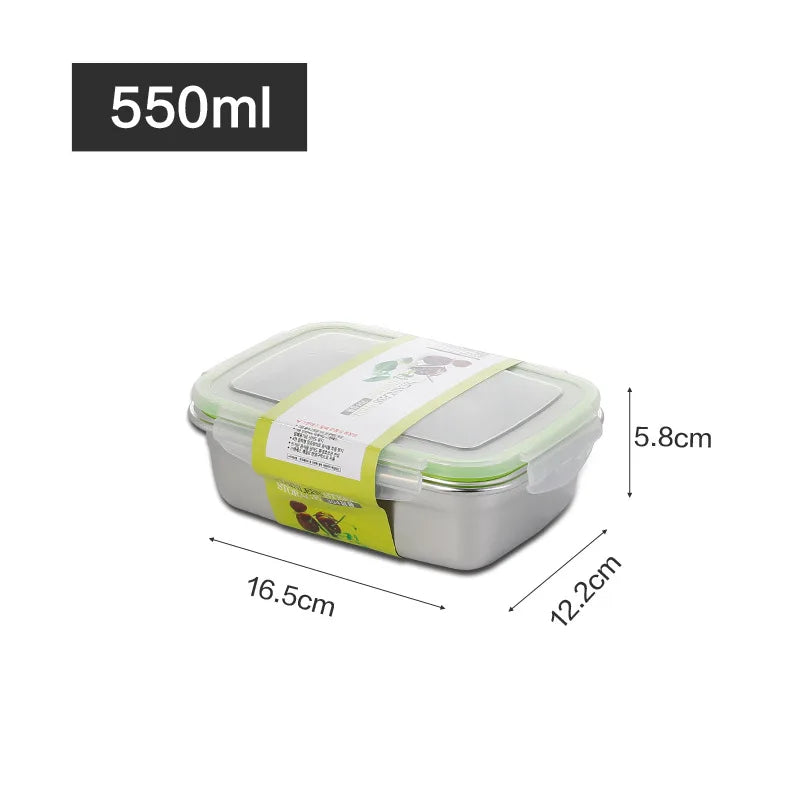 Stainless Steel Lunch Box Leakproof Food Storage