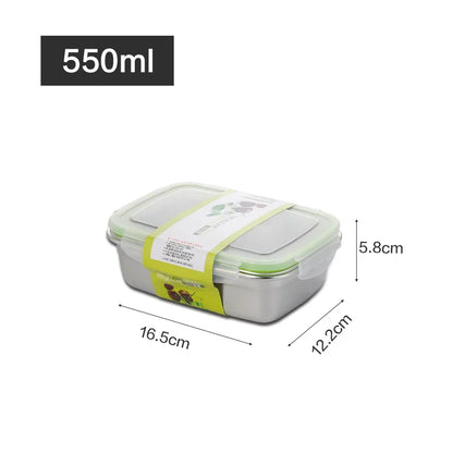 Stainless Steel Lunch Box Leakproof Food Storage